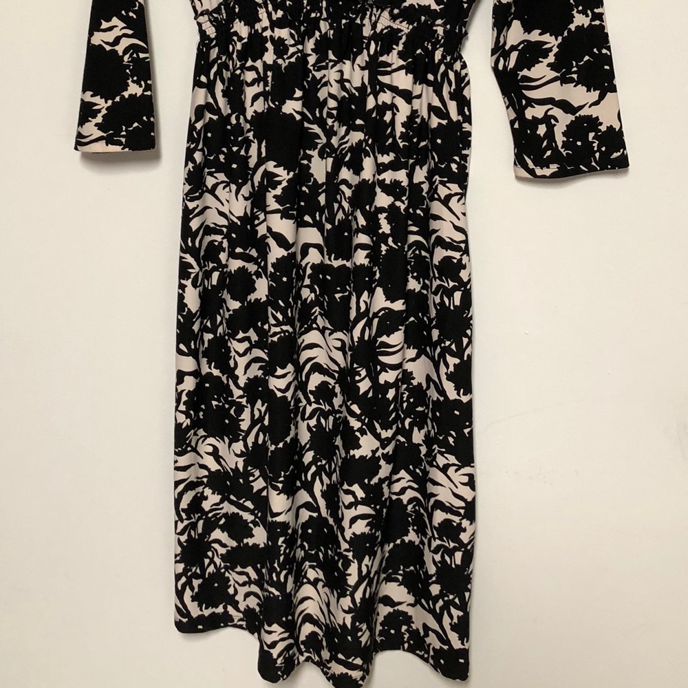 Motherhood Maternity Black & White Dress SzSm - Picture 3 of 5